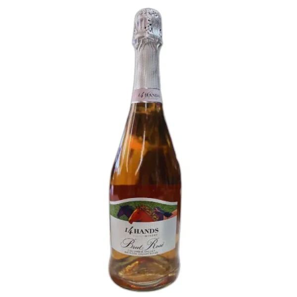14 Hands Brut Rosé with Crushed Raspberry - Wine Bottle 14 hands brut ros with crushed 0 1753359845 - LIQUORFREIGHTT