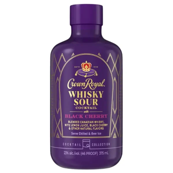 Crown Royal Black Cherry Sour Whiskey - Smooth 375ml crown royal black cherry sour 0 1753360623 - LIQUORFREIGHTT