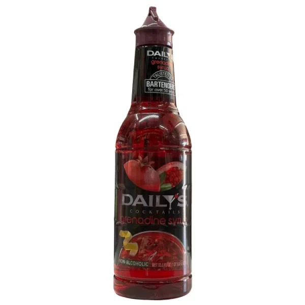 Daily's Premium Grenadine Syrup for Cocktails in 1L dailys premium grenadine syrup 0 1753359758 - LIQUORFREIGHTT