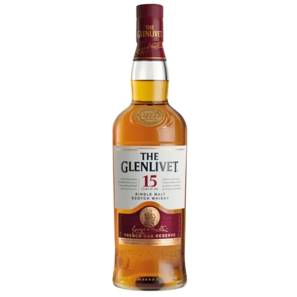 Glenlivet 15 Year Old Single Malt Scotch Whisky - French Oak Finish 750ml glenlivet 15 year old single m 0 1753359976 - LIQUORFREIGHTT