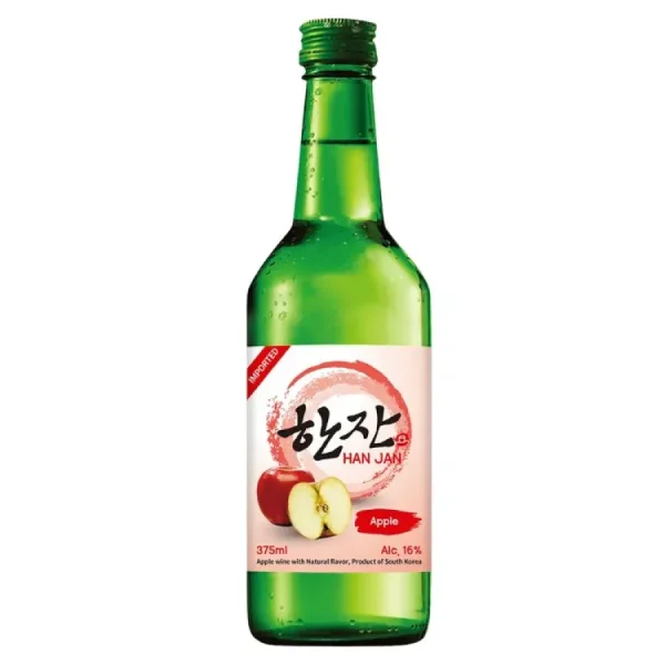 HanJan Apple Flavored Soju - 375ml - Crisp & Refreshing Choice hanjan apple flavored soju 375 0 1753360299 - LIQUORFREIGHTT