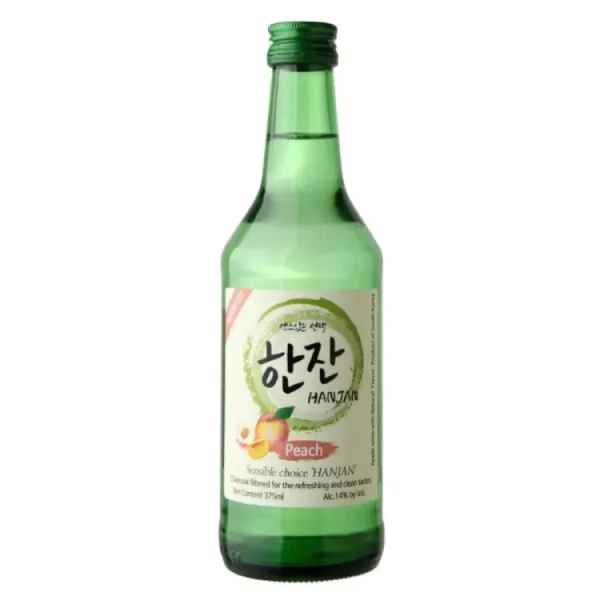 hanjan korean peach soju 127 o 0 1753360300 - LIQUORFREIGHTT