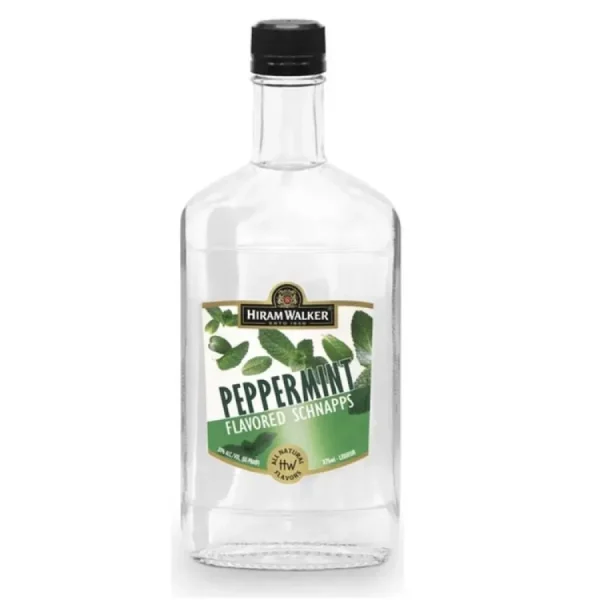 Hiram Walker Peppermint Schnapps Liqueur - Premium 375ml Dessert Bottle hiram walker peppermint schnap 0 1753359717 - LIQUORFREIGHTT