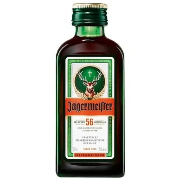 jagermeister mini bottle 50ml 0 1753360130 - LIQUORFREIGHTT