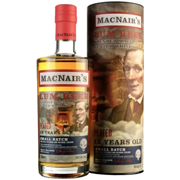 MacNair's Lum Reek 12-Year Peated Blended Malt Scotch 700ml macnairs lum reek 12 year peat 0 1753360222 - LIQUORFREIGHTT
