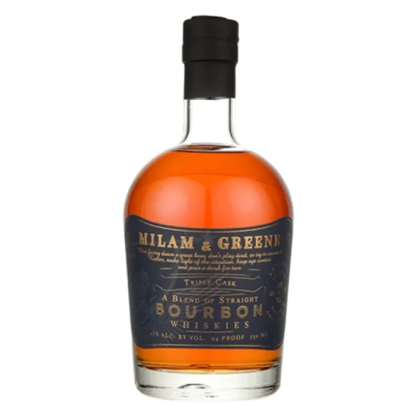 Milam & Greene Triple Cask Bourbon Whiskey – 750ml Premium Aged milam greene triple cask bourb 0 1753360053 - LIQUORFREIGHTT