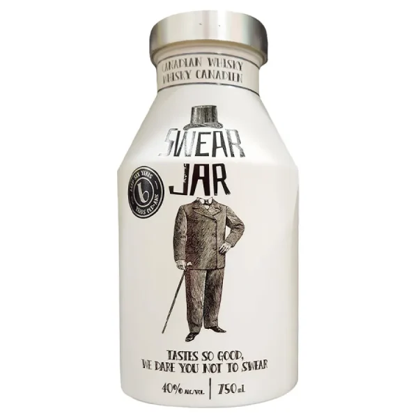 Premium 6-Year Aged Canadian Whiskey - 750ml Swear Jar premium 6 year aged canadian w 0 1753359574 - LIQUORFREIGHTT