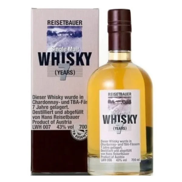 Premium 7 Year Old Single Malt Whiskey Gift Box - Hans Reisetbauer premium 7 year old single malt 0 1753360063 - LIQUORFREIGHTT