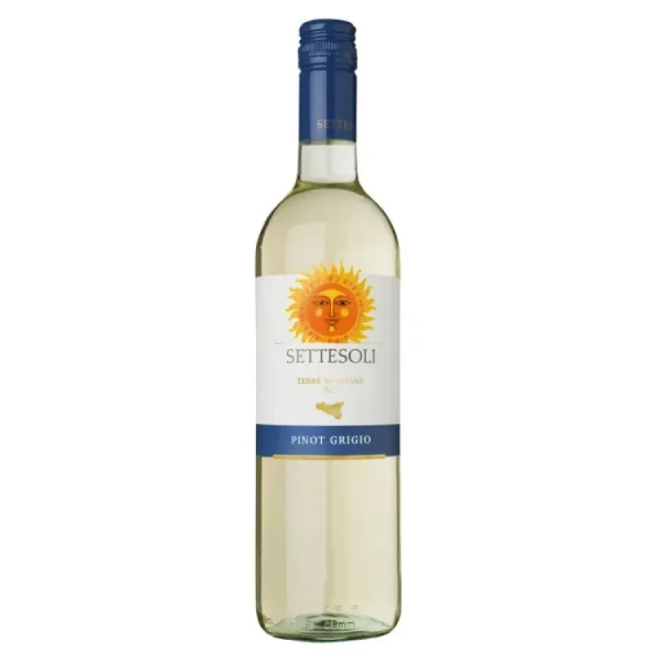 Settesoli Italian Pinot Grigio White Wine | Bottled in Italy settesoli italian pinot grigio 0 1753360267 - LIQUORFREIGHTT