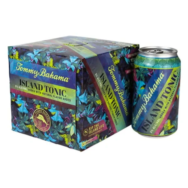 Tommy Bahama Vodka Cocktail Pack - 4 Island Tonic Cans Ready-to-Drink tommy bahama vodka cocktail pa 0 1753360422 - LIQUORFREIGHTT
