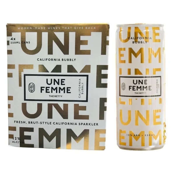 Une Femme Betty Set - Four x250ml Mini Sparkling Wines une femme betty set four x250m 0 1753360339 - LIQUORFREIGHTT