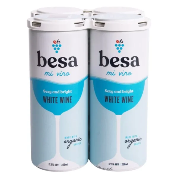 White Wine Mini Bottles 4-Pack - Besa Mi Vino Bright & Sexy white wine mini bottles 4 pack 0 1753360501 - LIQUORFREIGHTT